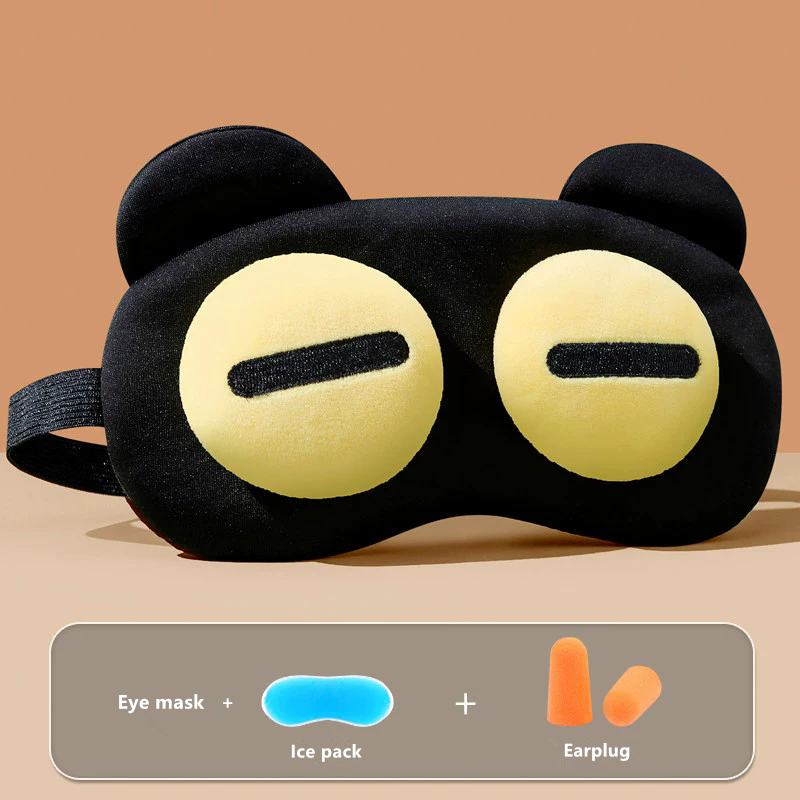 Cute Bear Eye Mask Sleep Aid L - огляд і ціна Eye Mask Heated