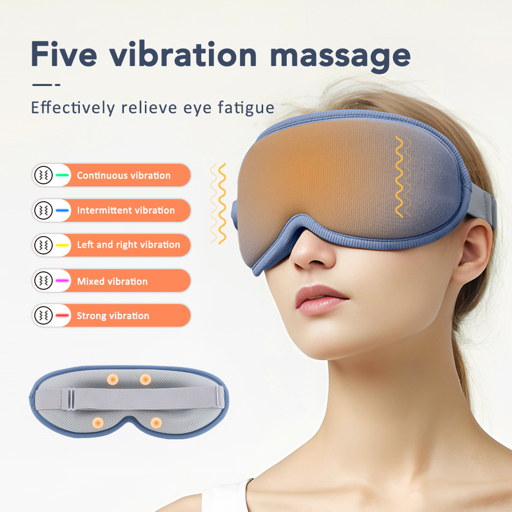 3D Eye Massager 5 Vibration 3  - огляд і ціна Eye Mask Heated