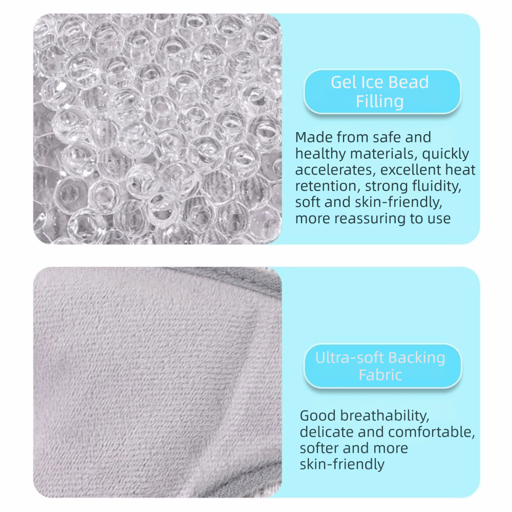 Portable Reusable Cooling Gel  - огляд і ціна Eye Mask Heated